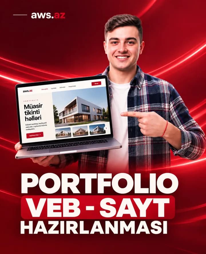Portfolio veb-sayt hazırlanması